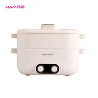 Electric hot pot four-gong grid Yuanyang multi-functional home intelligent rice cooker, with steamer 2