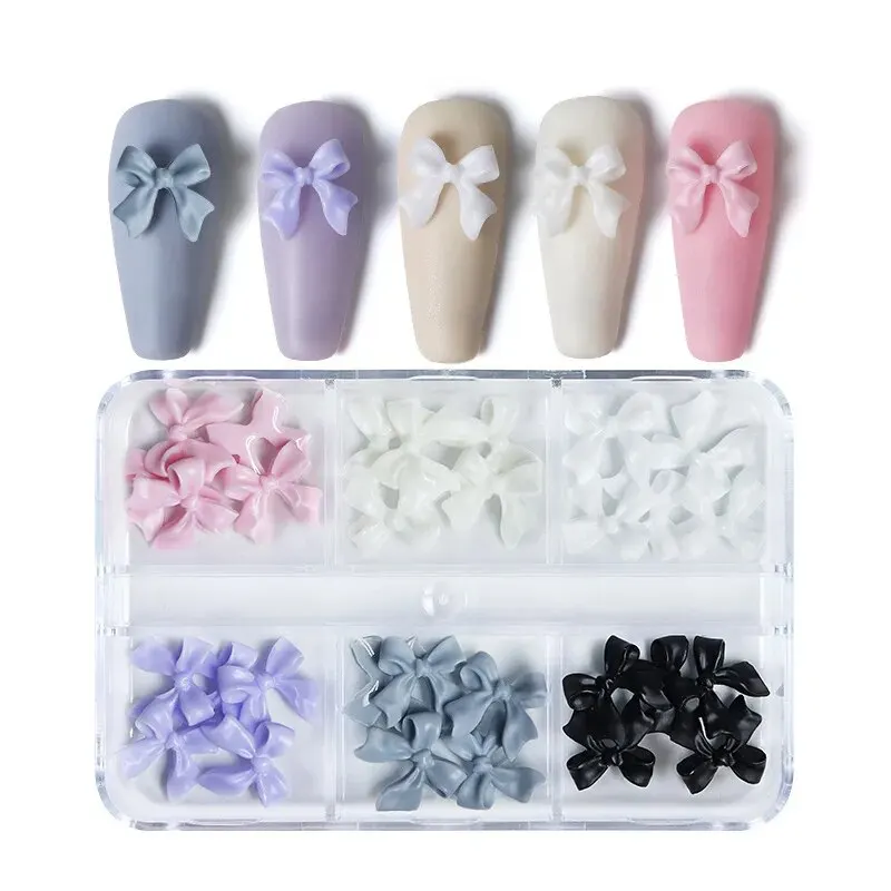 30 PCs Resin Bow Jewelry 6