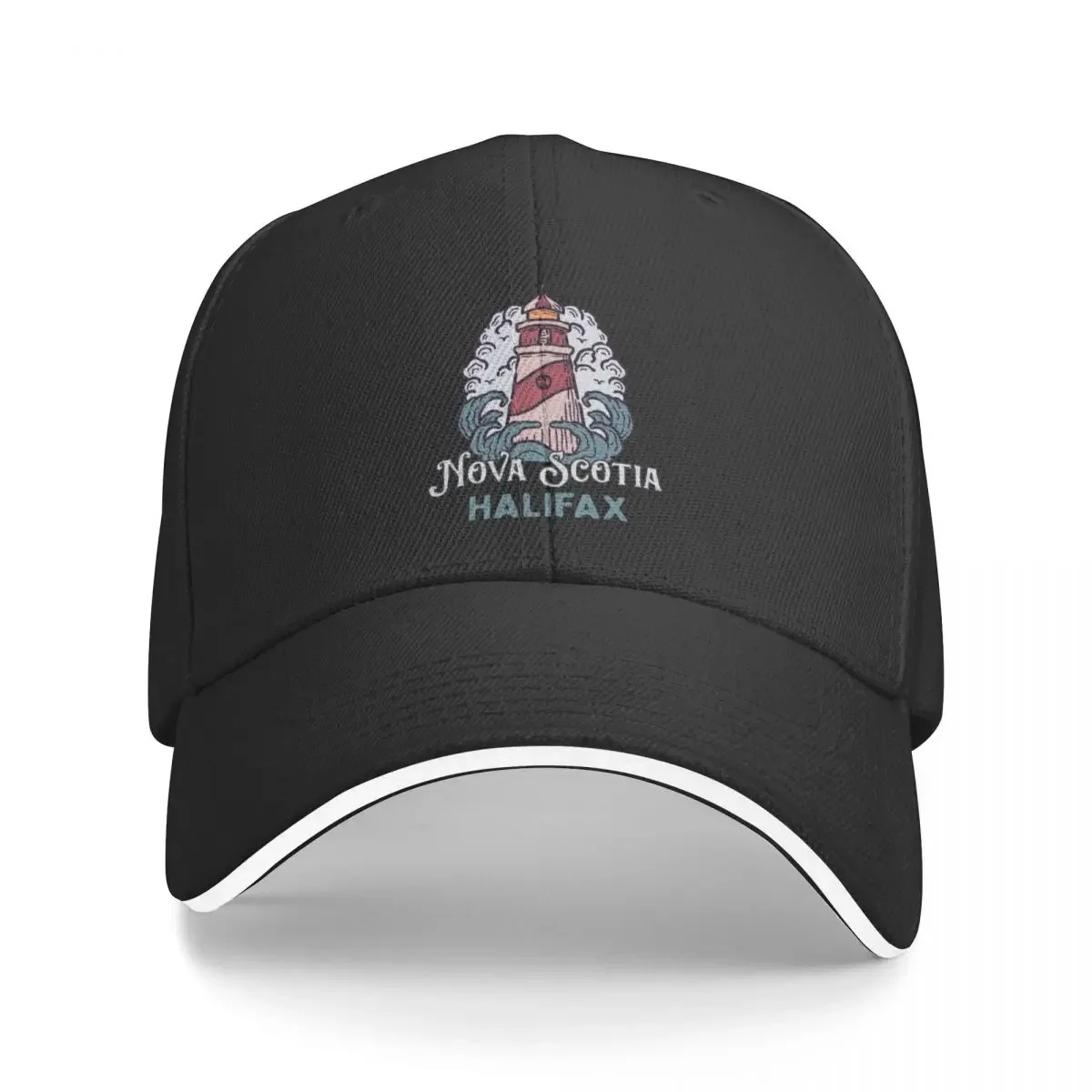 

Halifax Nova Scotia Vintage Lighthouse Baseball Cap New In The Hat Anime Caps For Women Men's