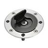 1SET Motorcycle Fuel Gas Tank Cap Cover Lock Aluminum for Suzuki GSXR 600 750 1000 GS500 RGV 250 GSX400 Katana 750 GSX-600F 6