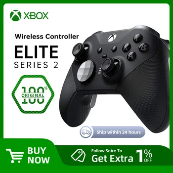 Controller wireless Microsoft Xbox Black Elite Serie 2 per Xbox Series S Xbox Series X XSS XSX 100% nuovo originale
