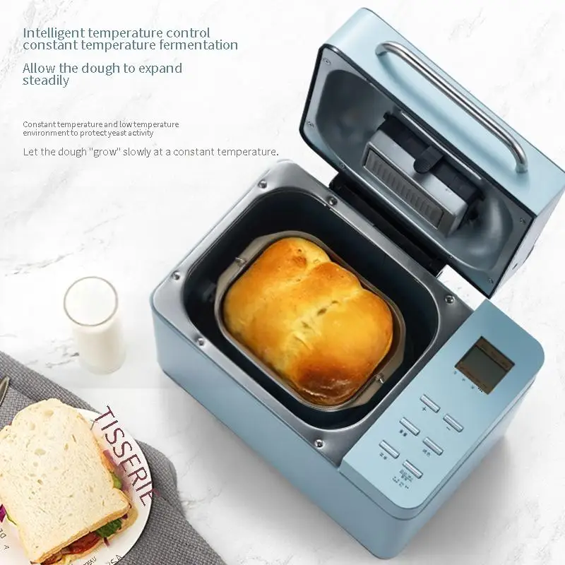 Household Fully Automatic Intelligent Fruit Spreading And Dough Fermentation Multifunctional Small Breakfast Toast Bread Machine 4