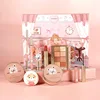 8Pcs/set Oriental Beauty Makeup Cosmetics Air Cushion Finishing Powder Face Powder Pearly Lustre Eye Shadow Valentines Gift 1