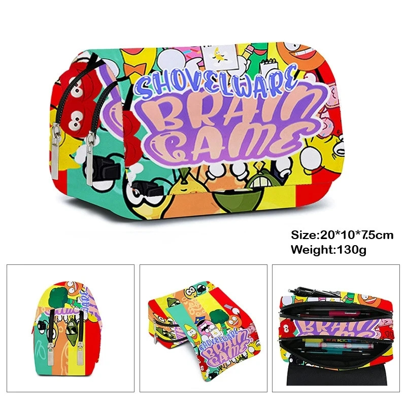 

Shovelware Brain Game Puzzle Game Donut Fruit Pencil Case Pencil Case Primary and Middle School Students Children's Gifts