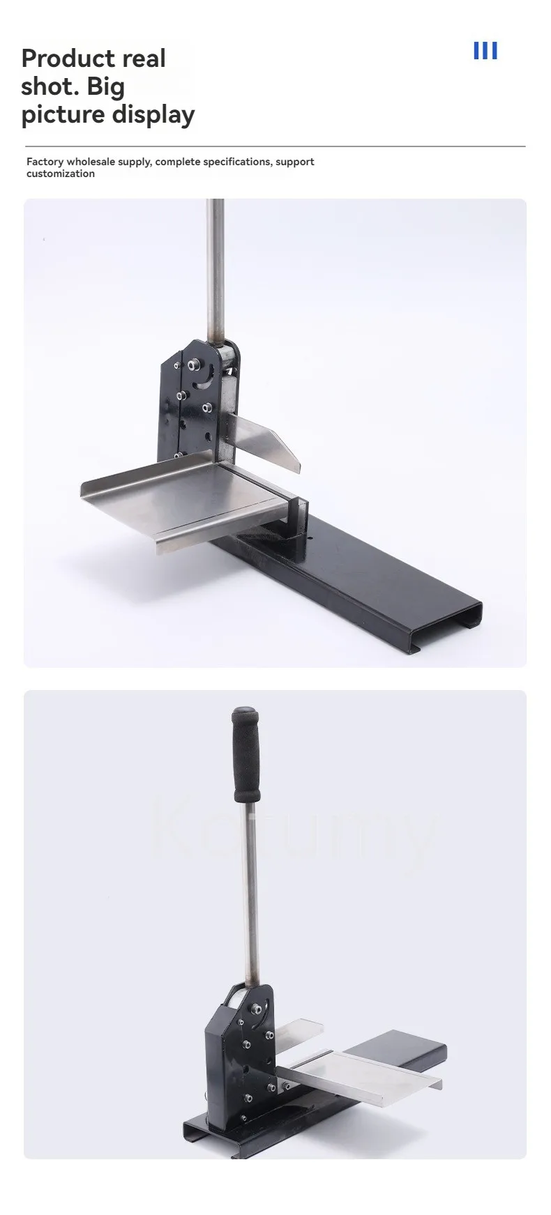 PVC-Verkabelungskanalschneider WT-3-Kabel-Draht- und Kofferraumschneidewerkzeug für geschlitzte Verkabelungskanäle und Abdeckungen max. 100 mm – Detail 10