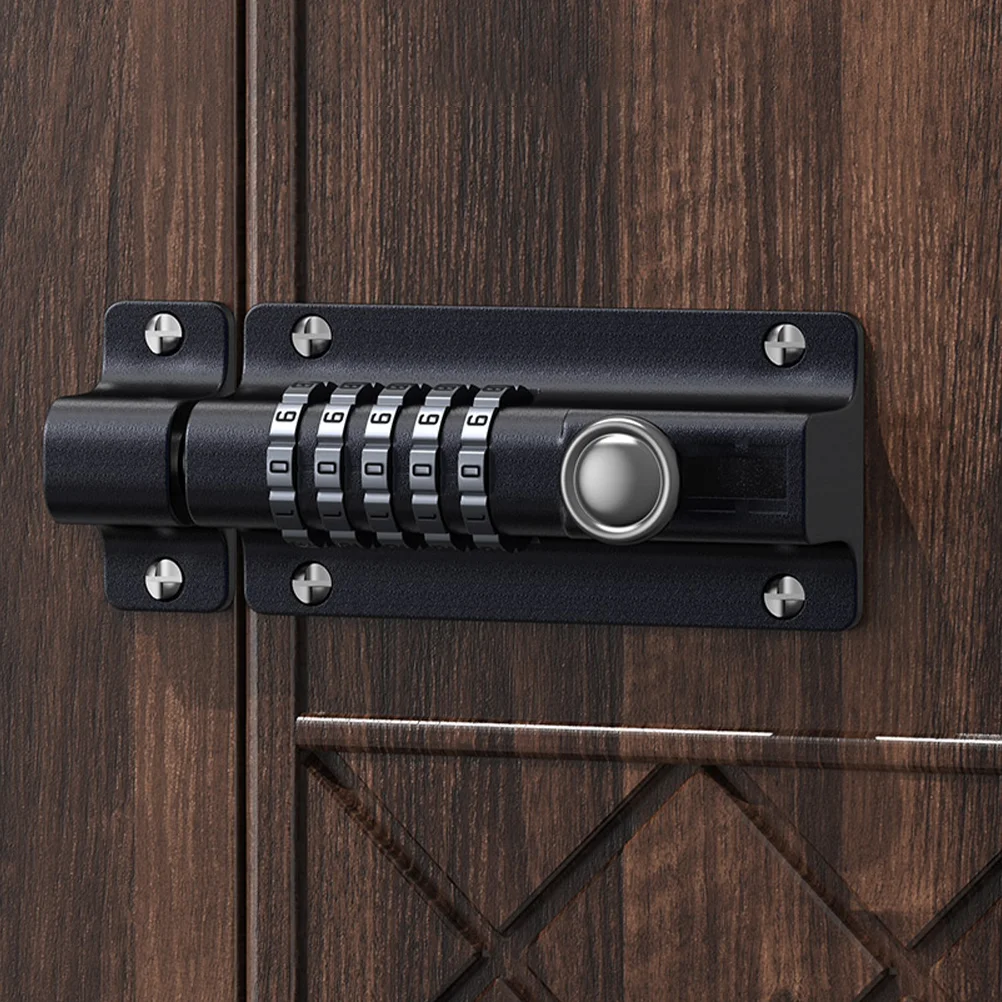Gate Lock Deadbolt Combination Code Locks for Doors Door Lock Fence Set Hotel Key