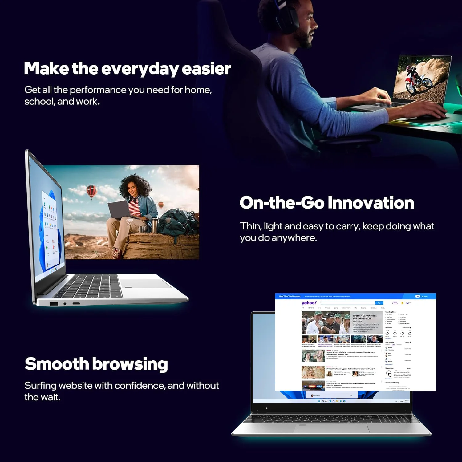 New Cheap Business Laptops Windows 11 Notebook 15.6 Inch 12th Gen Intel N95 16GB DDR4 With Fingerprint Backlit for Office App
