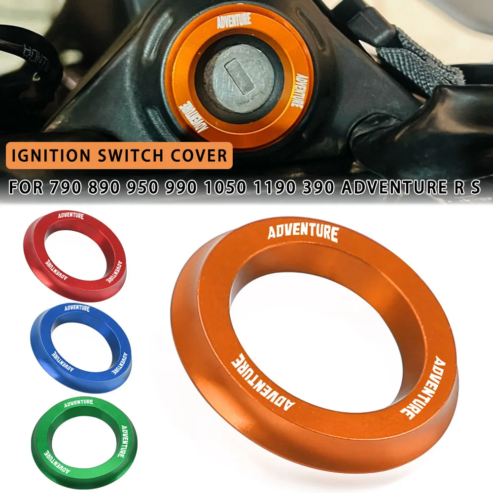Motorcycle Aluminium Parts Lgnition Switch Cover Ring Circle For KTM 790 890 950 990 1050 1190 390 ADVENTURE R S 790Adventure