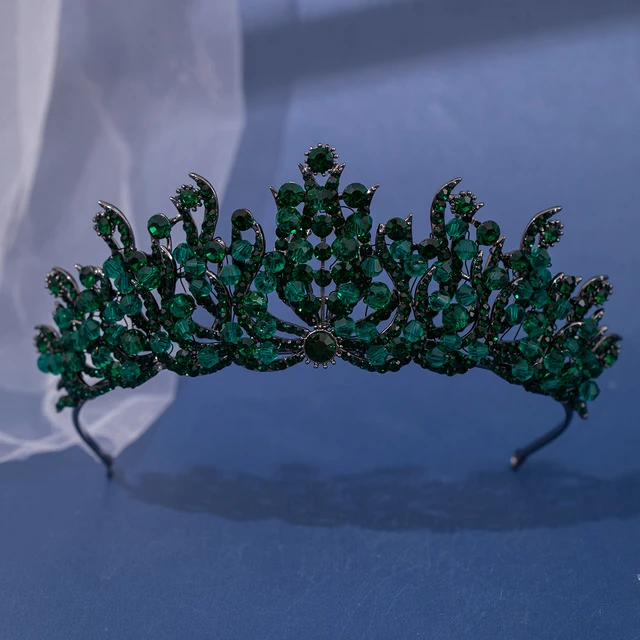 Baroque Crystal Tiaras And Crowns Rhinestone Prom Diadem Bridal Wedding  Hair Accessories Jewelry Crown Tiara For Women Bride - AliExpress