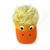 Spring and Autumn Yellow Duck Baseball Hat Men's Wig Hat Fun Short Hair Hat Breathable and Soft Suitable for Outdoor Party Hat 1