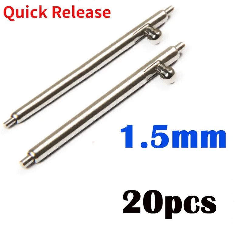 QuickRelease20pcs15mmDiameter20mm22mmLengthWatchStrapSpring