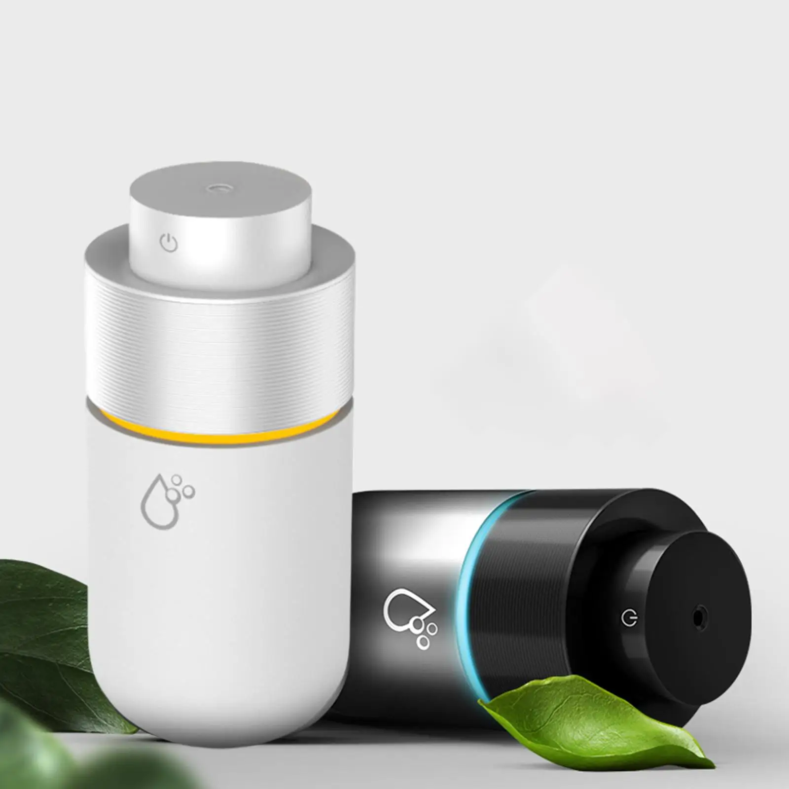 미니 USB 쿨 가습기, 야간 조명 포함, 음소거 필수, 어린이 방, 잠자는 데스크탑