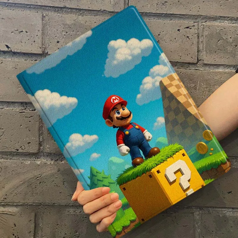 Whimsical Cartoon M-Marios Art Tablet Case