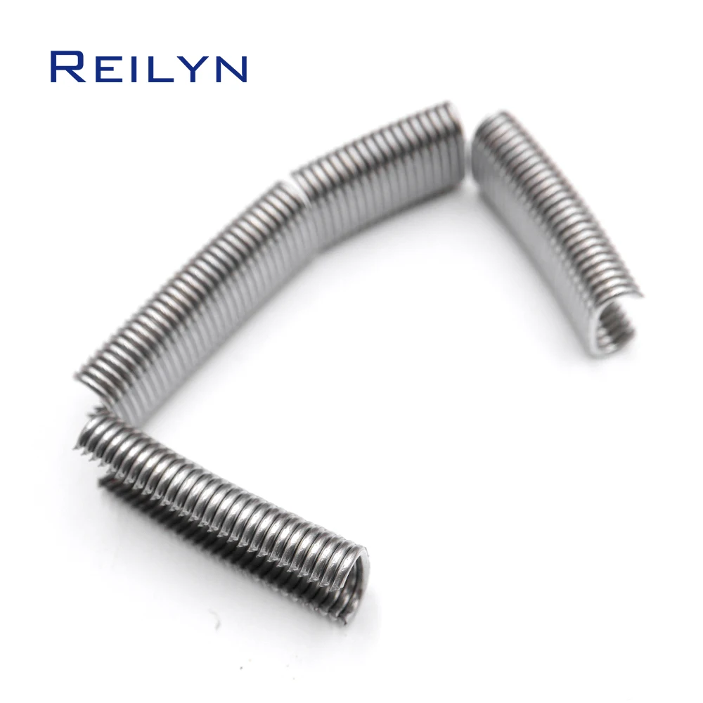 C-Ring nails 1000PCS 17mm 24mm Stainless Steel Professional Pneumatic C ring nail Hog ring nail for SC7E SC7C SC760 Air Gun pneumatic nails staples