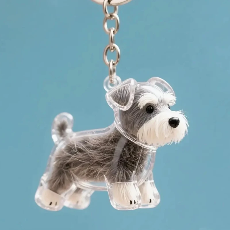 Transparente Hundehaar-Souvenirs-Etui, Hundehaar-Haar-Aufbewahrungskapsel-Anhänger, Welpenhaar-Aufbewahrungsbox, Charm, Haustier-Sammlung, Anhänger – Detail 2