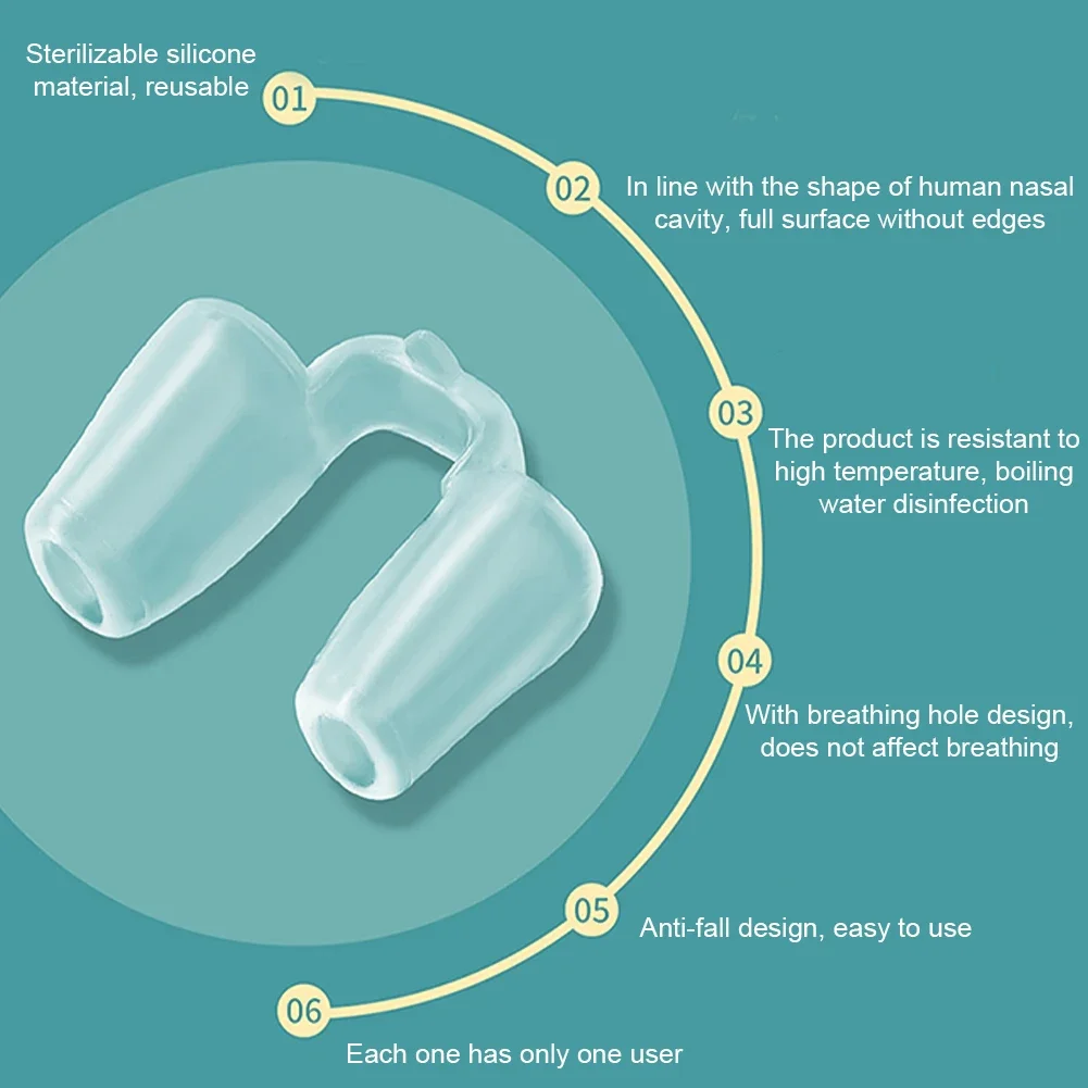 Postoperative Rhinoplasty Nostril Support Silicone Shaping Crooked Nose Correction Fixator Silica Gel Nose Clip 1Pc nose clip,nose shaper,nostril opener dilators