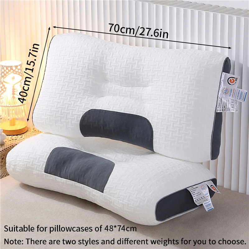 Sleeping Contour Pillow Adults Cervical Orthopedic Bed Pillow Side Back  Stomach Remedial Pillows - AliExpress