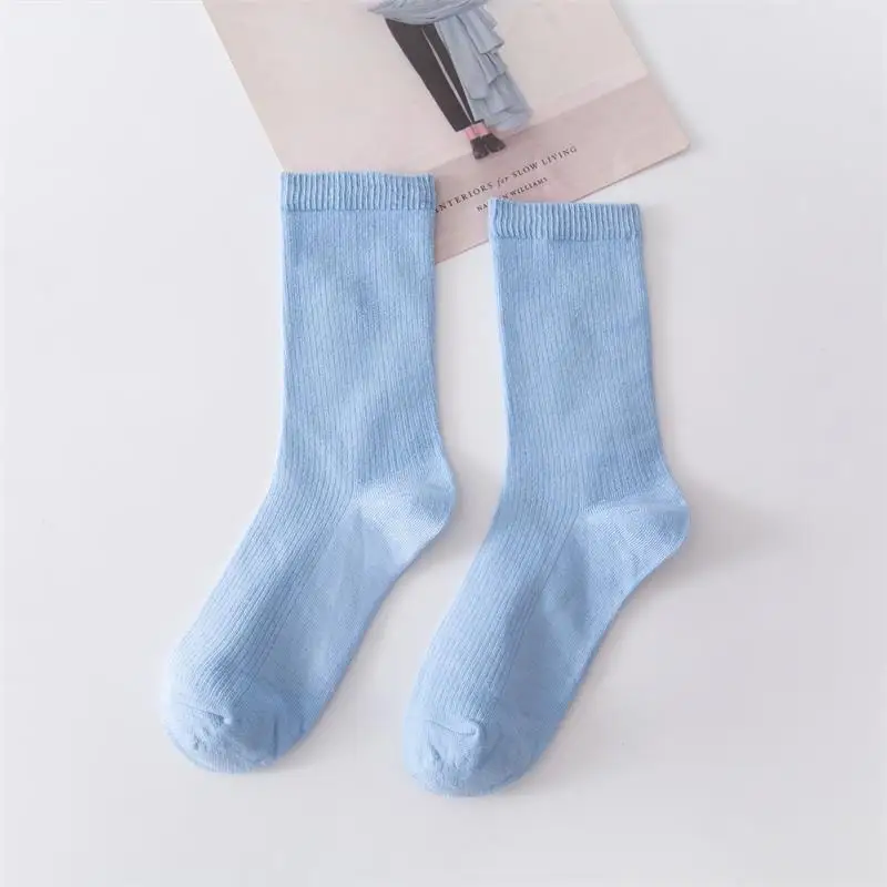 Vibrant Dance Sports Socks for Women - Breathable Cotton in Stunning Solid Colors