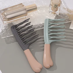 Enhanced Product Title:  
Extra Large Wide Tooth Comb for Curly Hair - Double Row Design for Enhanced Curl Definition (GRAY)