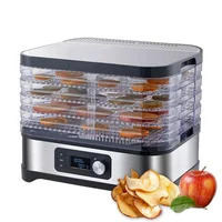 400 Watt Fruit Dryer Stainless Steel Electric Mini Home Food Dehydrator 1