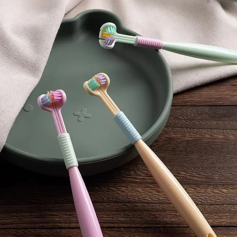 Baby Toothbrush Three Side Soft 360&deg; Clean Oral Health Care Kids 3-12Y