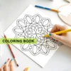 MANDALA Patterns Coloring Book for Adults Cute DIY Painting Drawing Book Perfect Gift for Party and Birthday ﻿ 6
