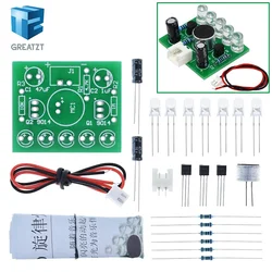 Voice - Activated LED Melody Light DIY Kit - Fun and Educational Electronics Project (4PCS)