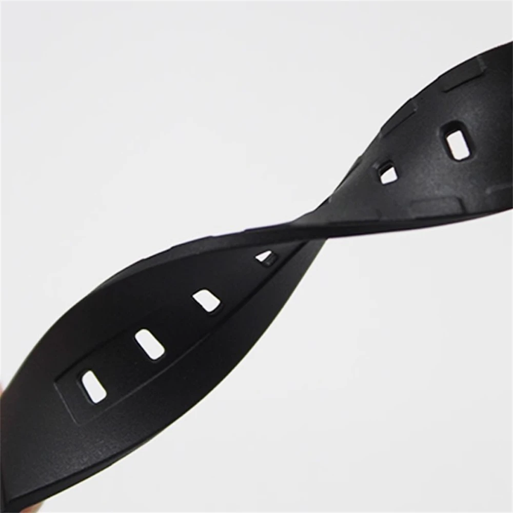 카시오 LA-20WH LA-20 시계 밴드 소프트 시계 여성용 10mm 스트랩 레이디 핀 버클 손목 밴드 팔찌 벨트 블랙 스트랩