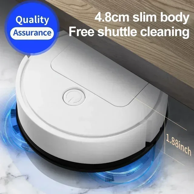2024 New Automatic Sweeping Robot Suction Sweeper Drag Lazy Intelligent Three-in-one Sweeping Machine Cleaning Experts Home 3