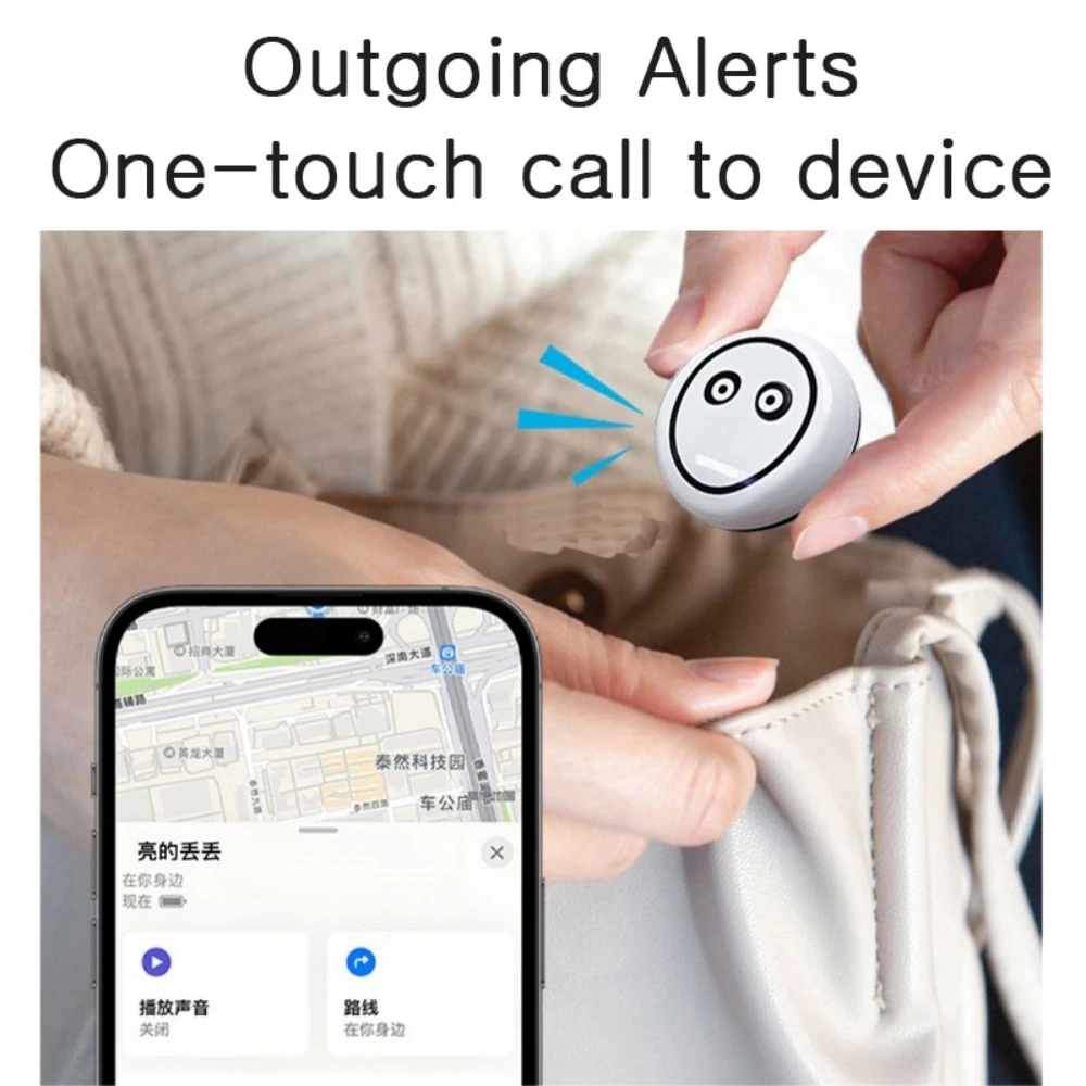 Anti-Lost Artefact Positioning For Apple Airtag Find My Mini Smart Tracker Waterproof Collar Dog Wallet For Men Ios System Smart