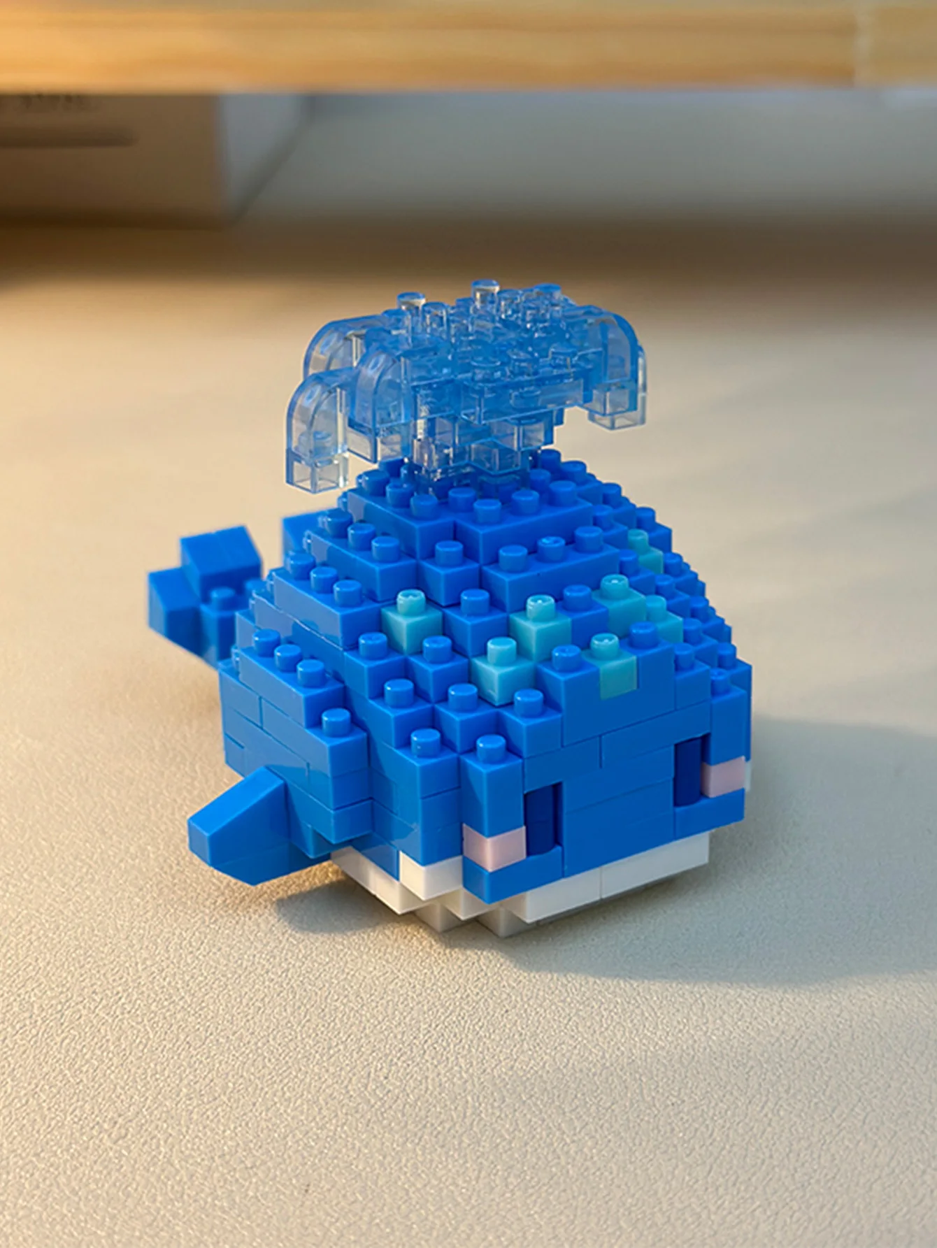 Creative and colorful Marine animal building blocks mini building