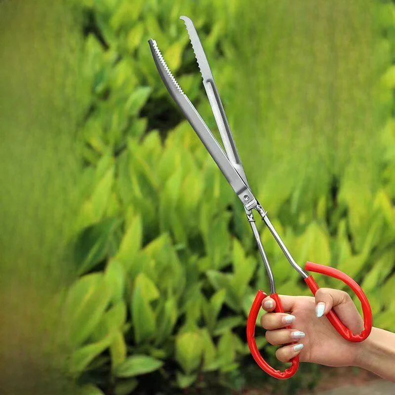 스테인레스 스틸 두꺼운 낚시 클램프 게 잡는 도구 바다 탐험 및 여행을 위한 미끄럼 방지 전문 장비