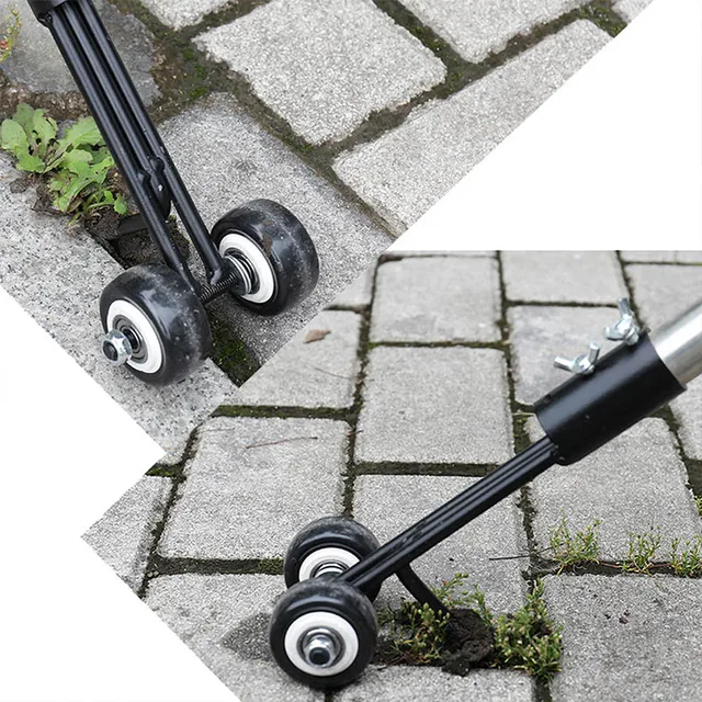 Customizable Portable Gap Weeder Grass Trimmer Adjustable Length Weed Weeding Lawn Remover No Need To Bend Down Gardening Tool 4