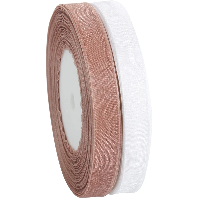 12mm Organza Ribbon - 45 Meters | DIY Handmade Accessories for Clothing, Gift Wrapping, and Celebrations