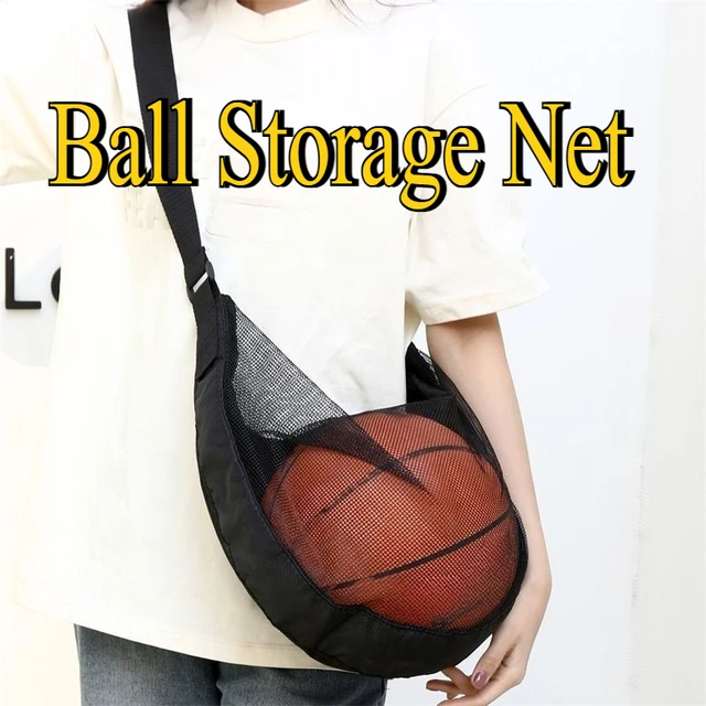 1pc multifunctional shoulder crossbody sports bag suitable for storing balls ideal for training use with zipper design