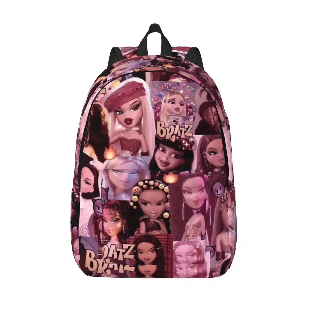 Cool Bratz Backpack for Boy Girl Kids Student Heavy Metal Rock School Bookbag Preschool Primary Bag Gift for Outdoor Travel