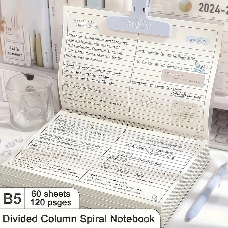B5 Spiral Multifunctional Notebook