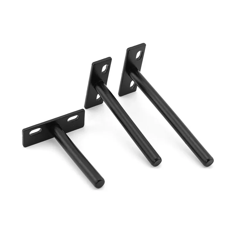 1PCS 3"4"5" Folding Shelf Support Bracket Hidden Floating Wall Shelf Support Brackets for Heavy Duty Bracket 4
