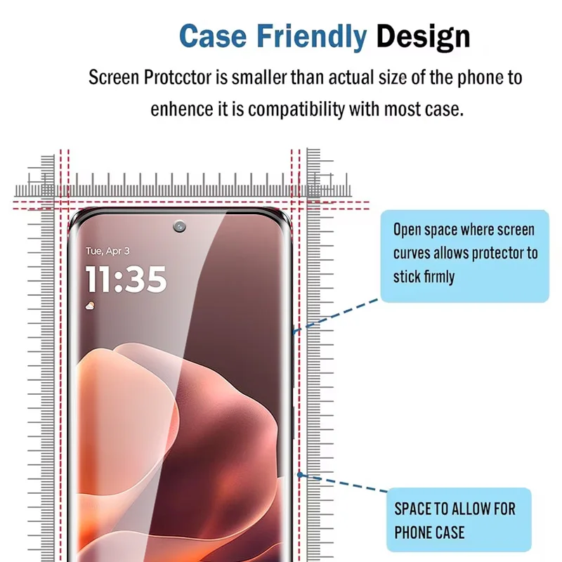 Premium Edge-to-Edge Protective Glass Case – 2-Pack Screen Protector