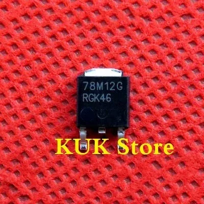 

Original 100% NEW 78M12G 78M12 MC78M12CDTRKG MC78M12CDTRK 78M12 DPAK 10PCS ~ 50PCS