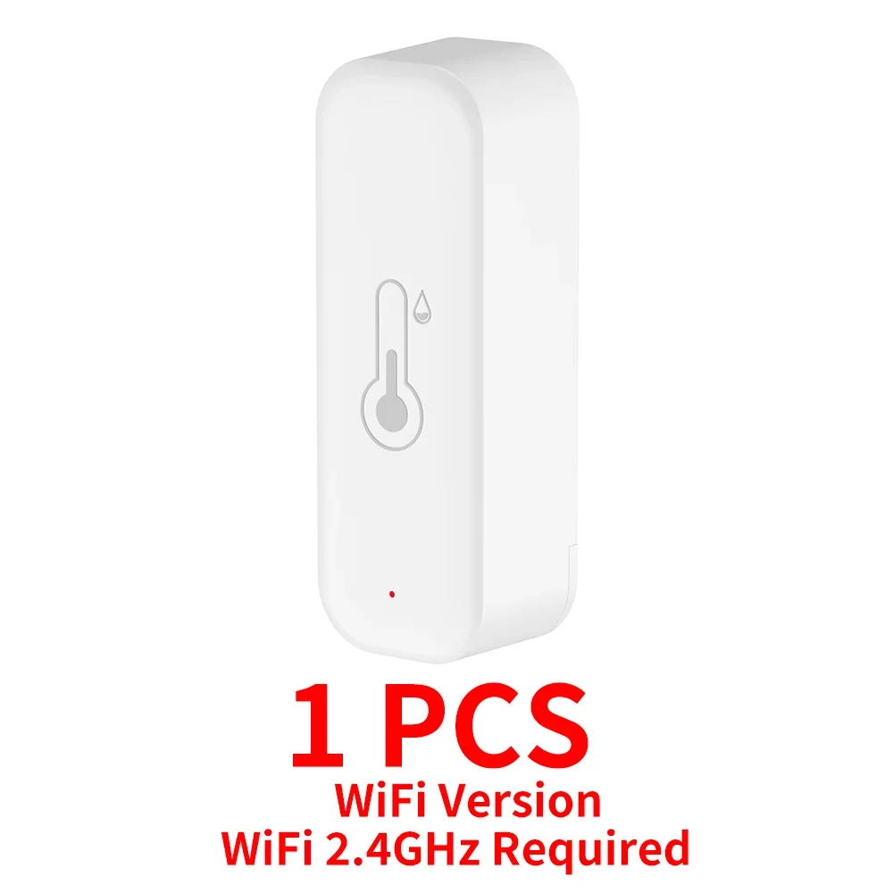 Enhanced Smart Home WiFi Temperature & Humidity Sensor with APP Remote Control