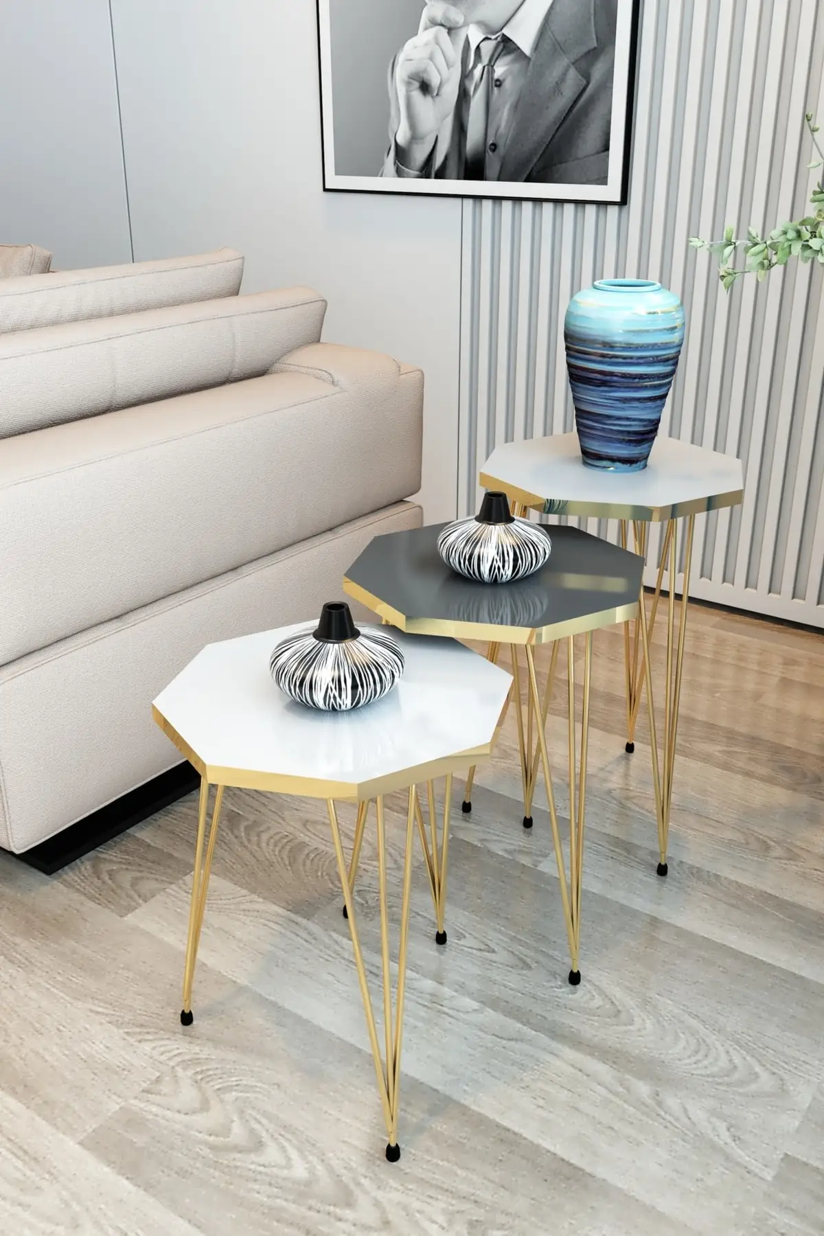 Wire leg cheap coffee table