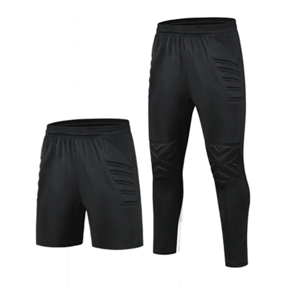 Kids Adult Goalkeeper Soccer Pants Child Men Women Goalie Football Shorts Sponge Protection Goalkeeper Training Pants GK Shorts soccer pants