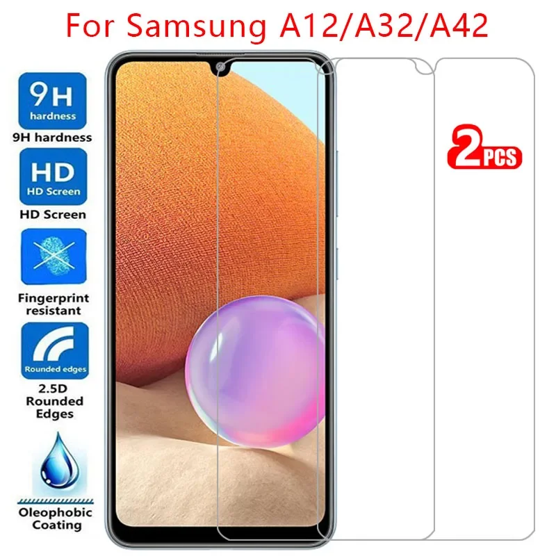 Vetro Temperato Protettivo Per Samsung A12 A32 A42 5G Pellicola Salvaschermo Su Galaxy A 12 32 42 12A 32A 42A Pellicola Di Sicurezza Samsun Galaxi