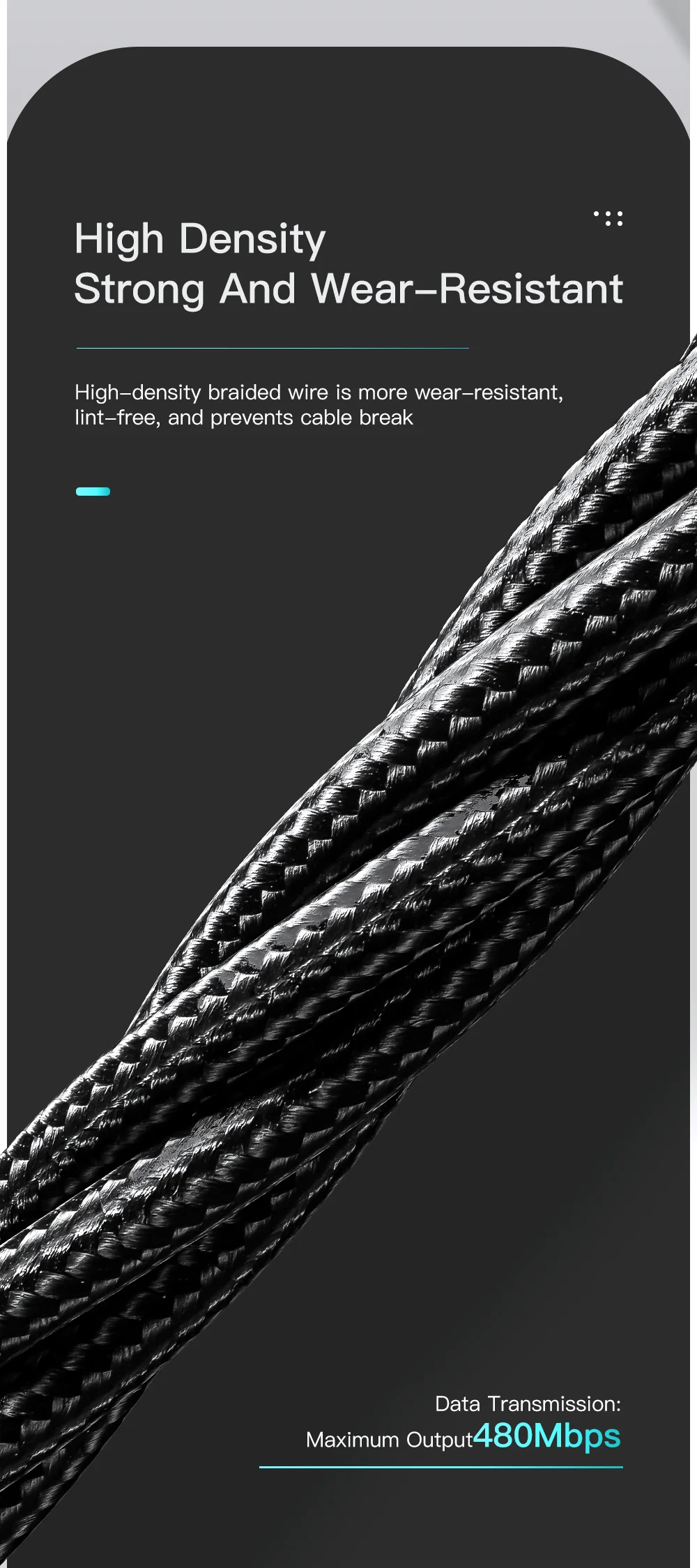 USB Type C Cable Wire For Samsung Xiaomi Huawei Fast Charging USB C Cable 3A Typ