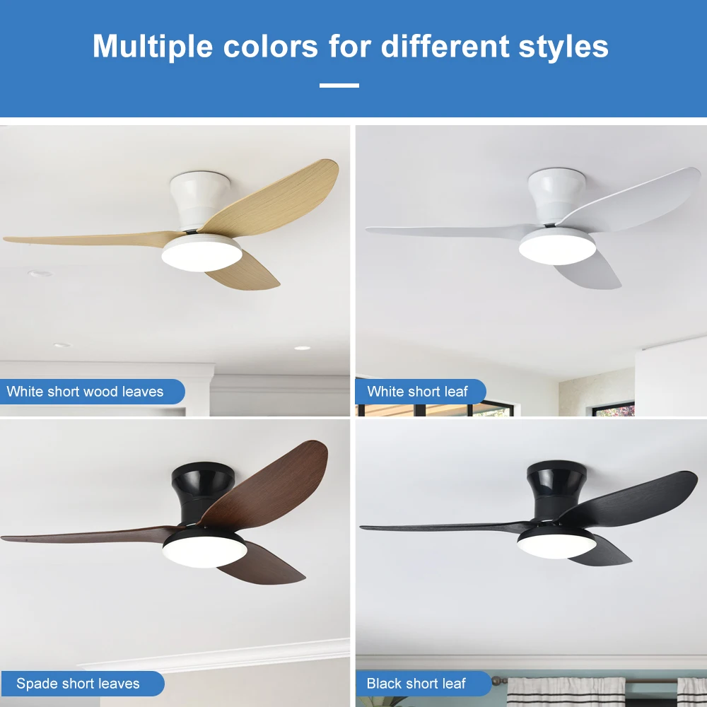 Bedroom fan light, ceiling fan light, high wind power ceiling, dining room, living room, household integrated ceiling, electric 2