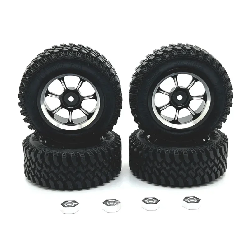 

MN Model 1/12 MN128 MN86 G500 RC Four-wheel Drive Climbing Car Upgrade parts Metal Wheel Tire Combination Device Climbing Tire