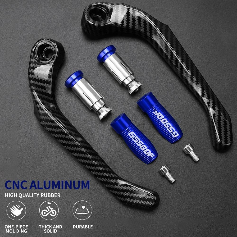 

Motorcycle Handlebar Grips Guards Brake Clutch Levers Handle Bar Protector Guard FOR SUZUKI GS500 GS500E GS500F Universal CNC