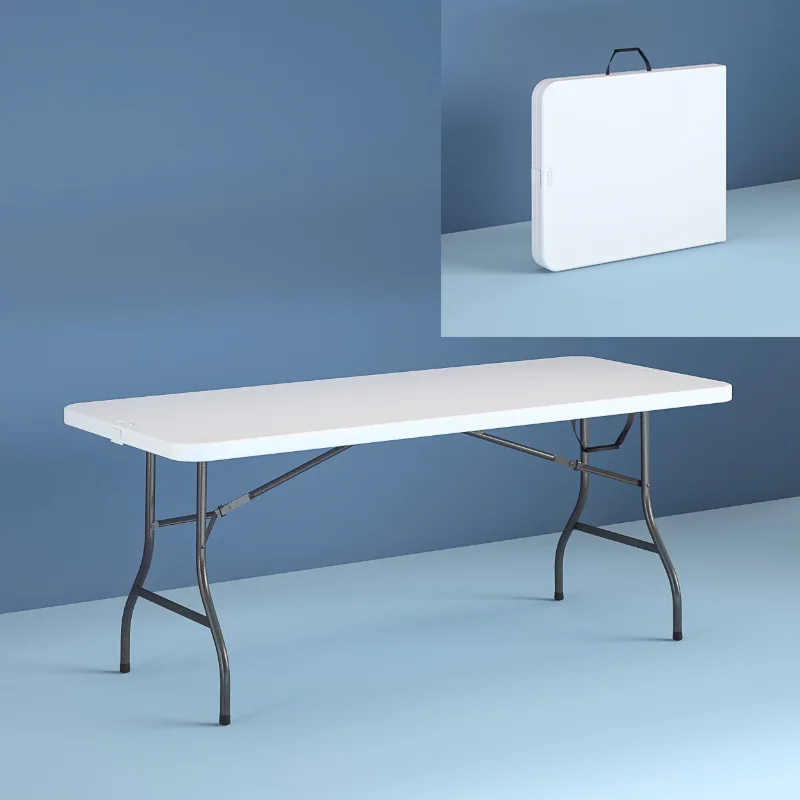 

Cosco 8 Foot Centerfold Folding Table, White
