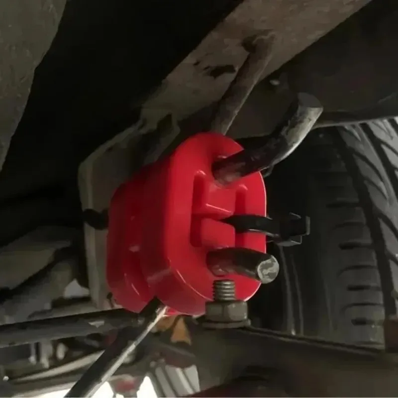 Lifting Towing Wheel Muffler Support Shock Absorber Automobile Universal Two Holes Exhaust Pipe Hanger Cushion Rubber Parts